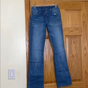 Boot cut jeans